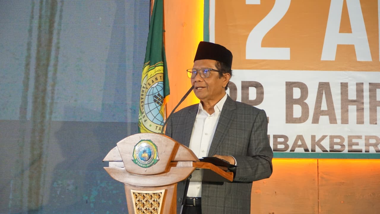 Tiga Kunci Penting Dari Mahfud MD Untuk Pesantren